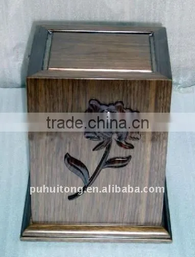 Wooden Cinerary Casket / Urn