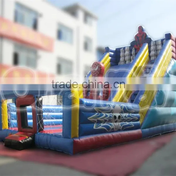 Hot Sale Commercial Inflatable Spiderman Slide, Commercial Inflatable Slide photo-2