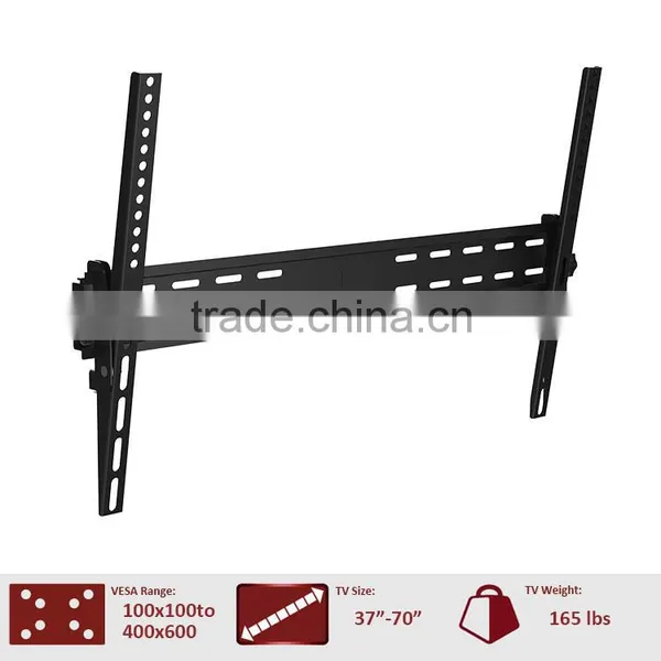 Super Slim 2mm Thickness Double Tilt TV Wall Mount for 37"-70" photo-2
