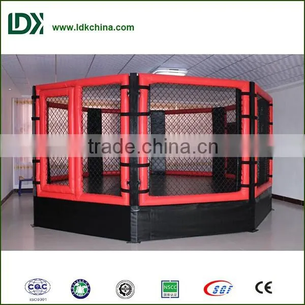 Outdoor Used Raised Floor Thai Boxing Ring for Sale photo-3