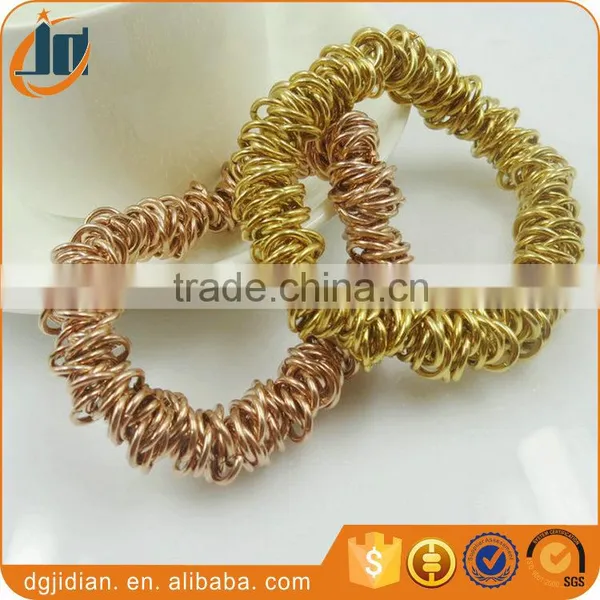Stainless Steel Jump Ring Bracelets Fashionable Bangle photo-4