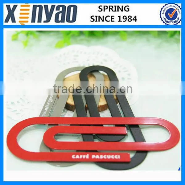 Promotional Gifts Customer Design Colorful Stainless Steel Normal Simgle Shape Bookmark photo-3