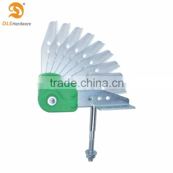 Furniture of Rattan Recliner Mechanism Parts Hardware Furniture Adjustable Hinges Reclining Sofa Headrest Hinge