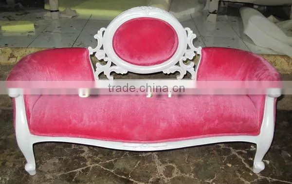 Children Furniture Set - Pink Sofa Children Sofa Furniture - Indonesia Wooden Furniture