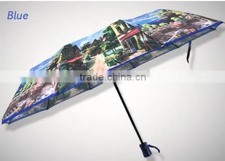 Foldable Umbrella Printed Umbrella photo-4