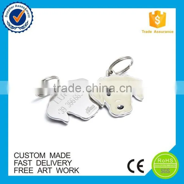 Custom Design Logo China Regional Feature Metal Dog Tag photo-4