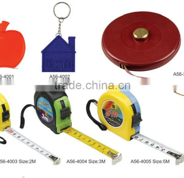 Heart Shape Plastic Measuring Tape With Keyring Promotion photo-4