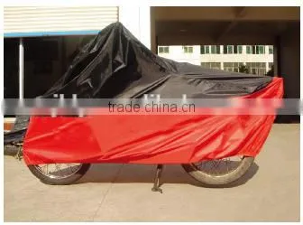 Easily Carried Customized Black Red Waterproof Motorcycle Cover photo-4
