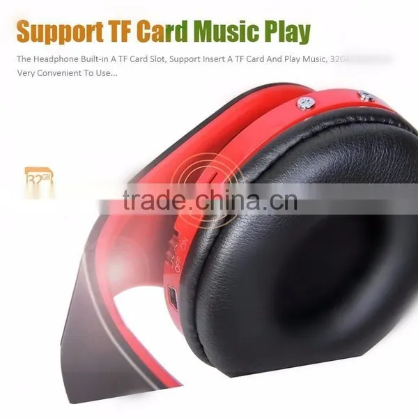 Deep Bass Wireless Stereo Bluetooth Headphone Noise Cancelling Headset With Mic For TF Card FM Radio Earphone photo-6