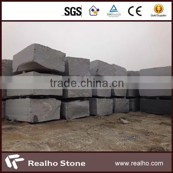 Cheap G603 White Granite Block Price With Black Stains photo-2