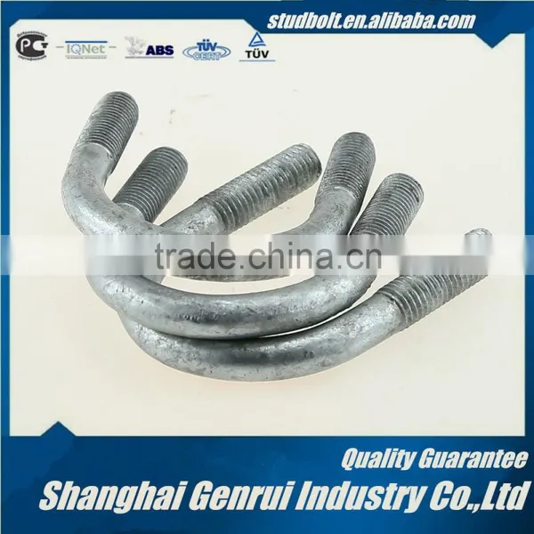 High Tensile Strength Harden and Temper Bracket U BOLT Pipe Clamp photo-6