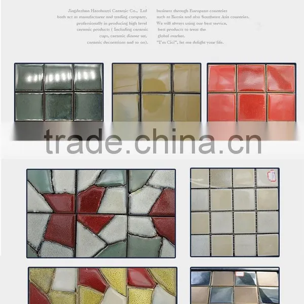 AAA Grade Bathroom Decorated Mosaic Ceramic Tiles photo-5