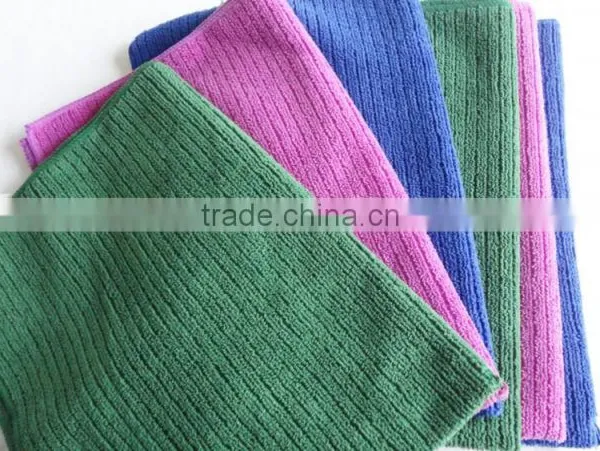 Warp Knitted Stripe Cleaning Material photo-2