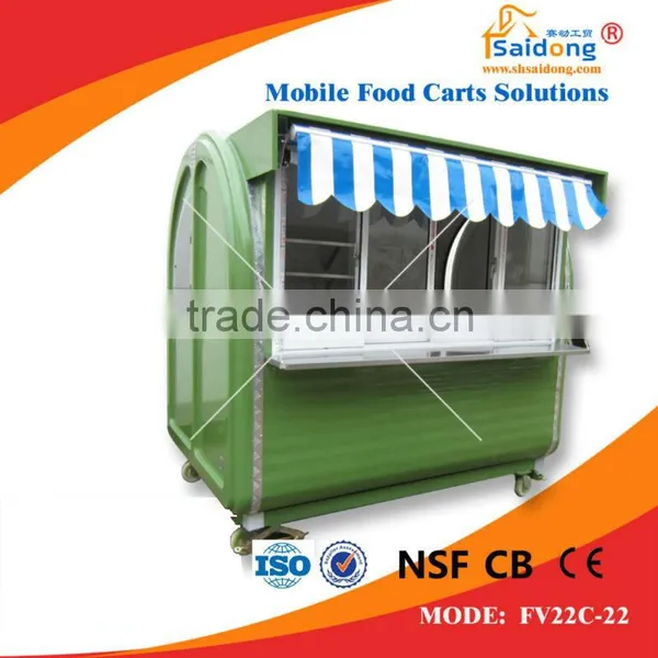 New Fast Food Vending Carts Ice Cream Stand Design FV22C-22 photo-3