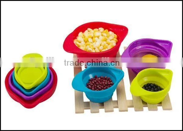 Weight Watchers Collapsible Silicone Measuring Cups 4 Piece Set, Silicone Collapsible Measuring Cup photo-5