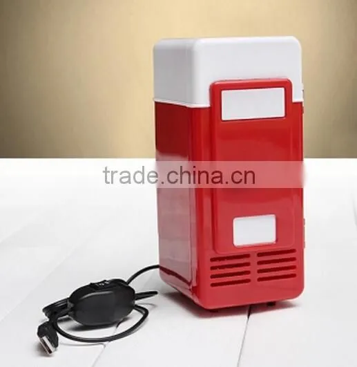 Mini USB Fridge Refrigerator / Usb Cooler Fridge / Desktop Mini Refrigerator photo-4