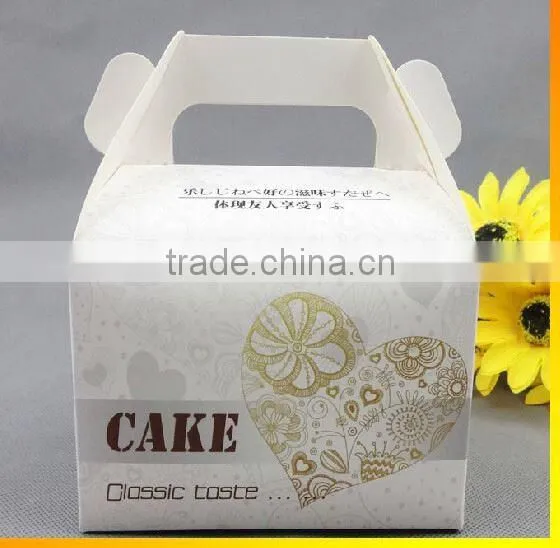 Customized Paper Plastic Cake Box for Wedding photo-4