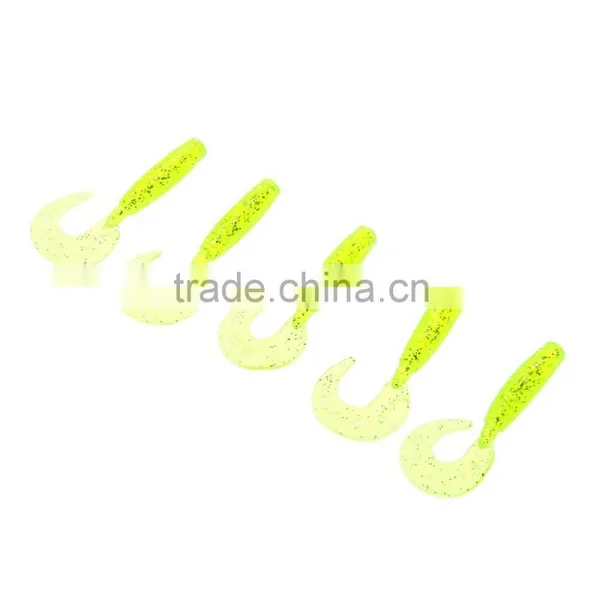35Pcs Soft Plastic Worm Fishing Baits 10 Lead Jig Head Hooks Simulation Suite Set Lures Tackle photo-3