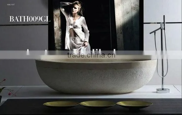 Natural Marble Bathtub With CE Certificate photo-3