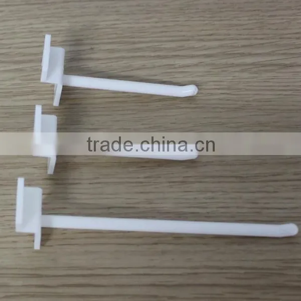 Single Hook Slatwall Plastic Hook for Cardboard With Slot Board photo-2