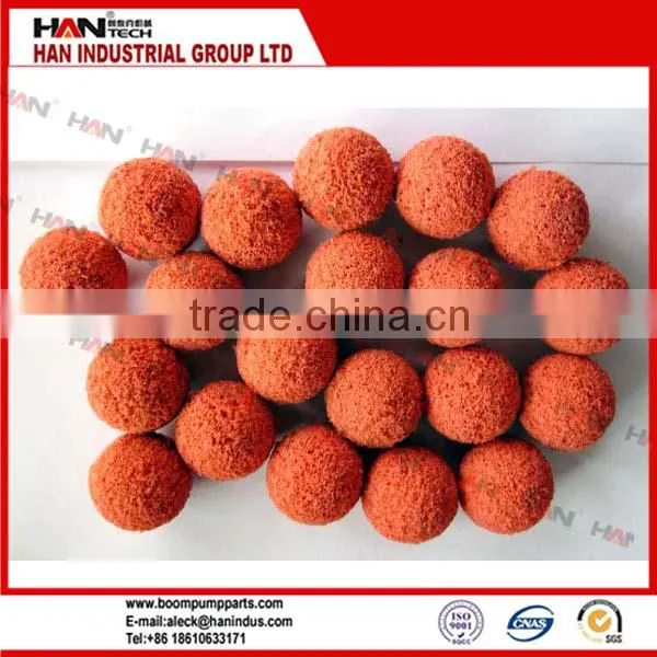 High Quality Rubber Sponge Cleaning Ball for Pipeline Cleaning for Concrete Pump Equipment photo-4