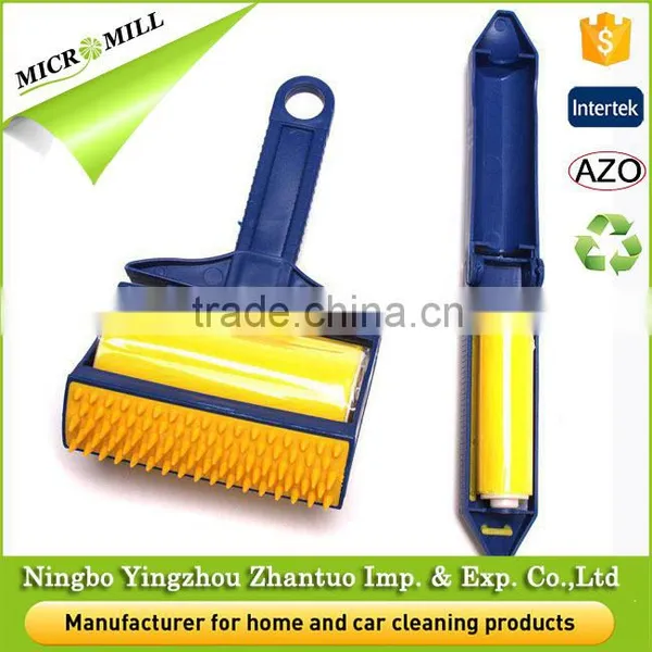 Easy Cleaning Dust Clothes Brush, Mini Repeated Use Lint Carpet Cleaning Brush photo-3