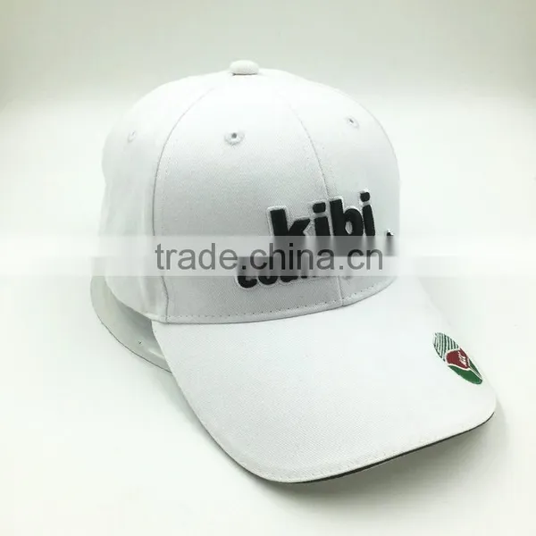 Custom Design 100% Cotton 3D Embroidery 6 Panel Baseball Cap Golf Cap photo-2