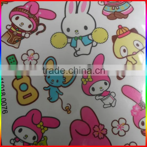 Bunny Design Temporary Tattoo Sticker for Kids, Sticker Tattoos photo-2