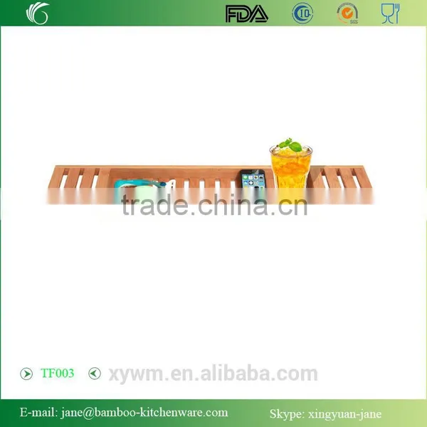 Relax Bamboo Bathtub Caddy Will Fit Most Tubs photo-2