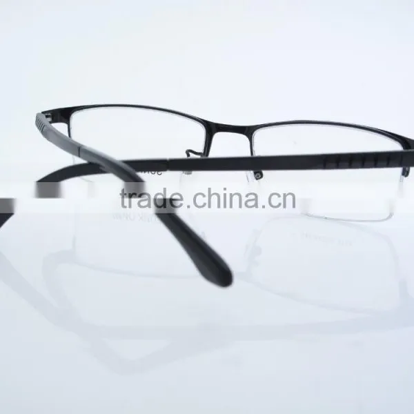 2016 New Stylish Woman Metal Optical Frame Half Rimless 8218 photo-3