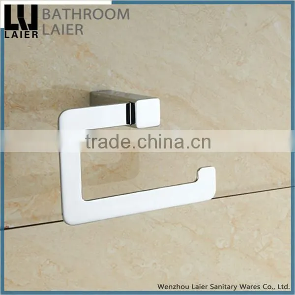 Elegant Unique And Versatile Zinc Alloy Chrome Finishing Bathroom Accessories Wall Mounted Toilet Paper Holder photo-3