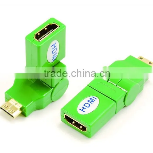 HDMI Female to MINI Male Adapter Rotating 270 Degree photo-4