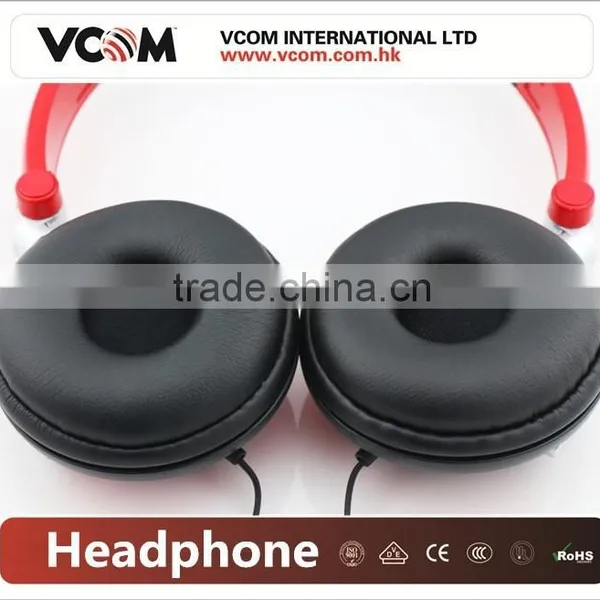 VCOM 2015 Foldable Stereo Headphone for DJ From China Factory photo-5