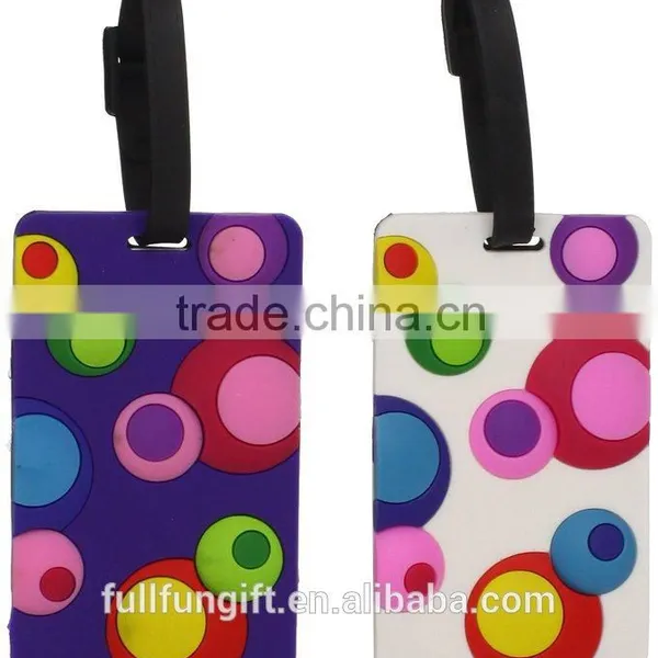 Travel Luggage Suitcase Tags Labels Printed Luggage Tag With Genuine Leather Strap photo-6