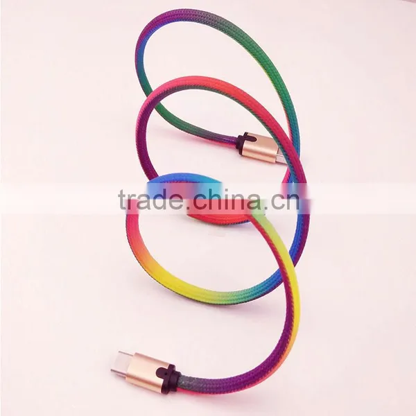 Unique Design Good Quality Type-c 3.0 Usb Cable With Led Light for Smartphone photo-3