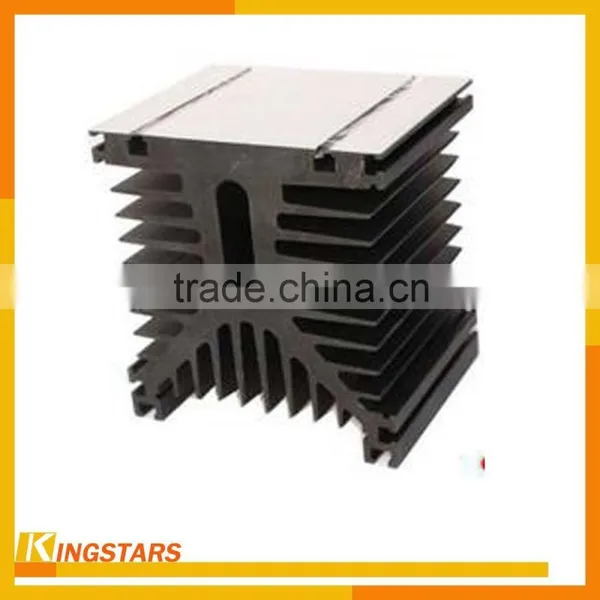 LED Anodizing Square Aluminum Cold Forging Heat Sink photo-5