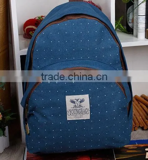 New Design Star Canvas Backpack in China Ready Goods photo-2