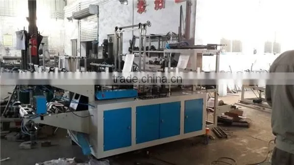 GBDR-600 Two Layers Automatic High Speed Continue Rolling Bag Making Machine/ Roll Garbage Bag Making Machine photo-6
