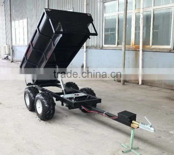 1.5T Load Capacity Hydraulic Tipping Farm Trailer,atv Dumper Trailer,utility Trailer photo-2