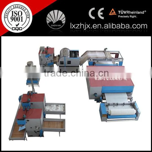 Hot Sale Nonwoven Glue Free Wadding and Stiff Wadding Line photo-2