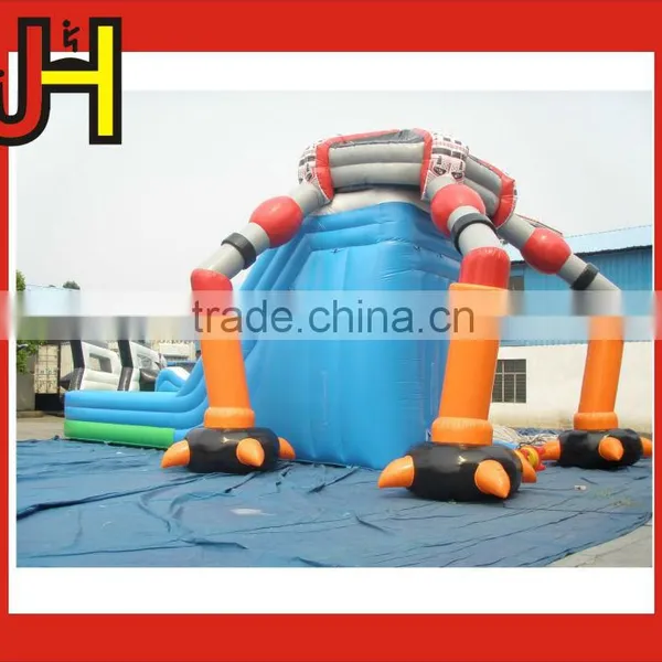 Hot Sale Popular Inflatable UFO Alien Invasion Large Inflatable Bouncy Slide photo-4
