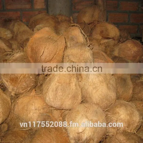 Vietnam Semi Husk Mature Coconut, Cheap Price and Good Quality