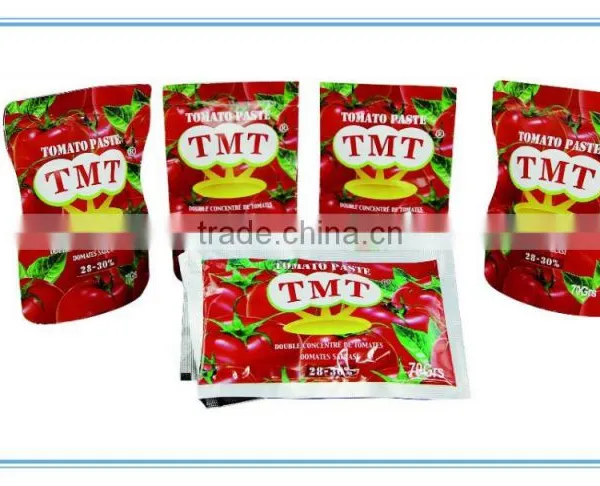 56g TMT Sachet Tomato Paste From China Tomatoes Suppliers photo-2
