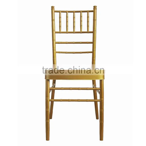 Steel Chiavari Tiffany Wedding Event Chair--gold Color,thickness:1.2mm Steel