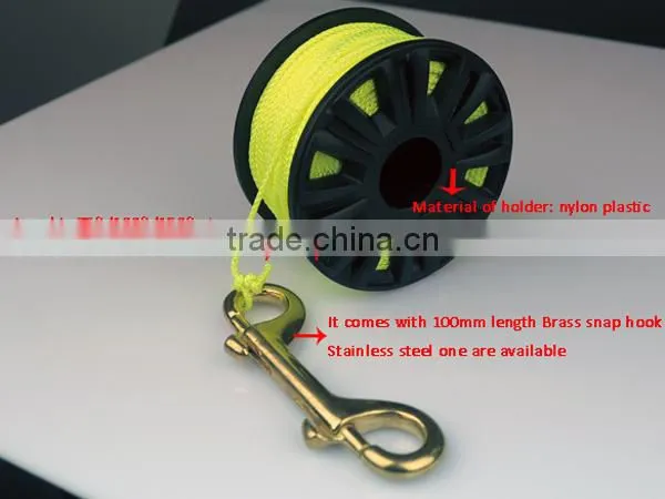Scuba Diving Reel With 100 Feet Nylon Line Aluminum Fishing Reel photo-3