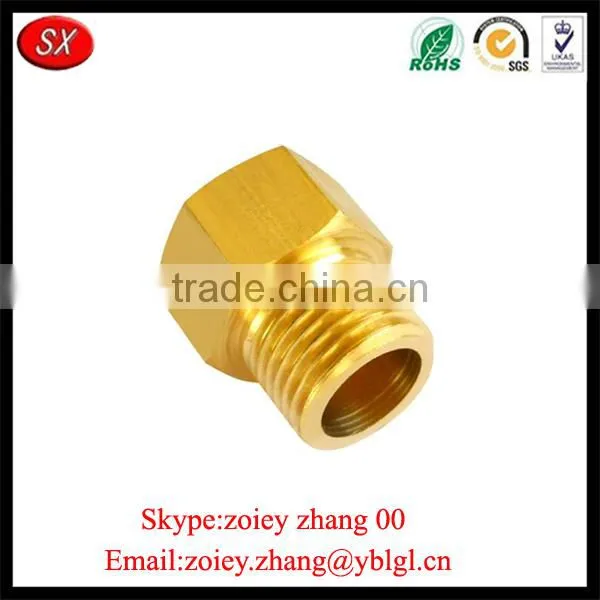 High Precision Customized Made Brass Pipe Fittng Reducer Bushing photo-2