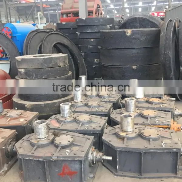 New Design Wet Pan Grinder, Gold Mining Pan, Double Roller Pan Mill photo-2
