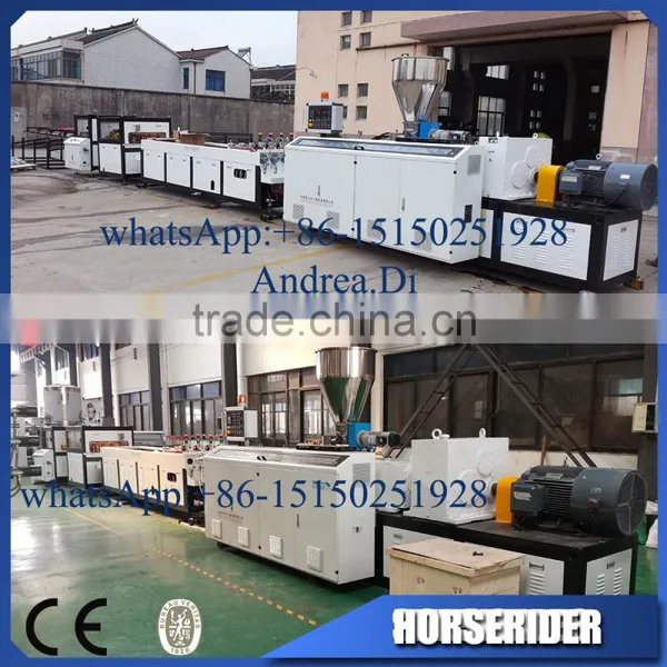 PVC Conduit Four Pipe Cavity Extrusion Machine Production Plant Manufacturer photo-2