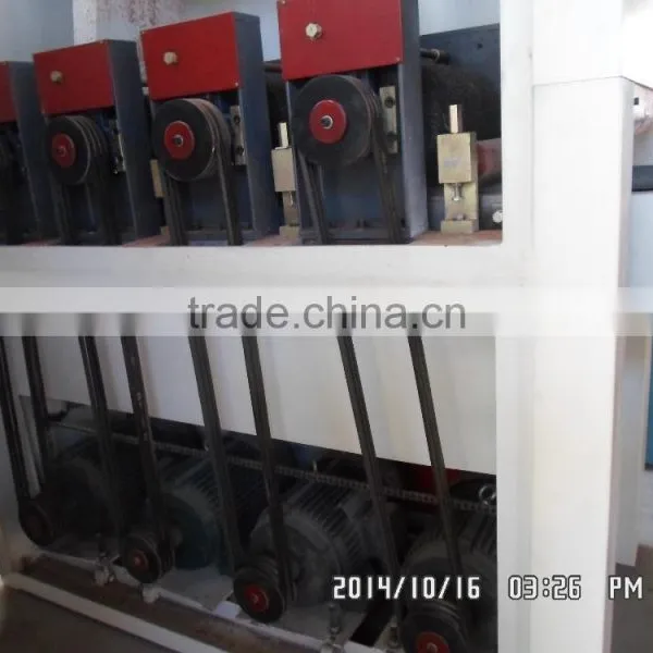 Automatic Clean Wood Embossing Machine , Wood Sanding Brushing Machine For Indoor Doors , Windows , Furnitures photo-4