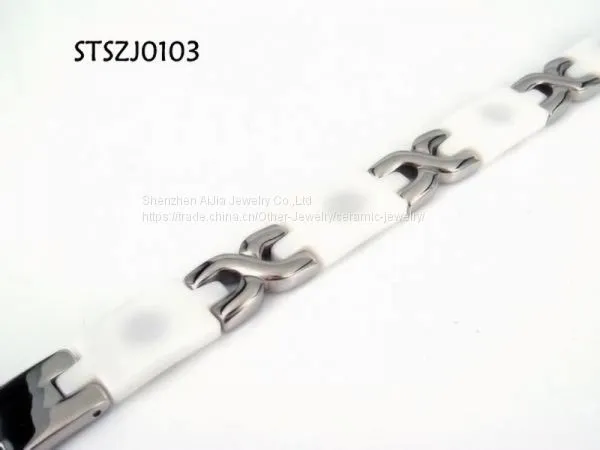 BIO Energy Engraved Titanium Stainless Steel Bracelet Jewelry photo-2